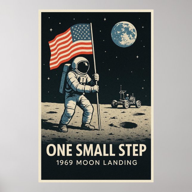 One Small Step Poster (Front)
