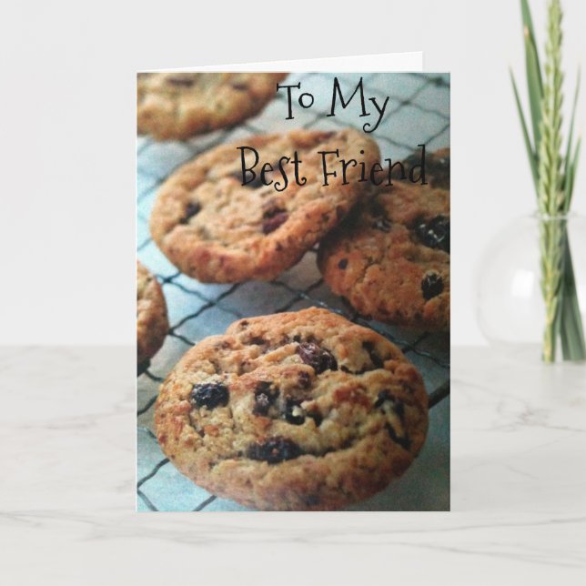 ONE SMART COOKIE *BEST FRIEND*-BIRTHDAY CARD (Front)