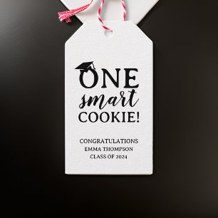 One Smart Cookie Class Of 2024 Graduation Gift Tags