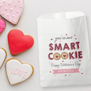 One Smart Cookie Classroom Valentine's Day Favour Bags