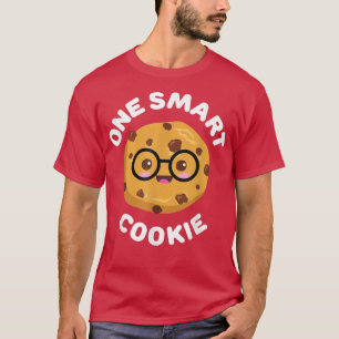 One Smart Cookie Cute Funny Kawaii Chocolate Chip T-Shirt