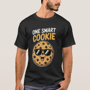 One Smart Cookie Funny Chocolate Chip Cookie T-Shirt