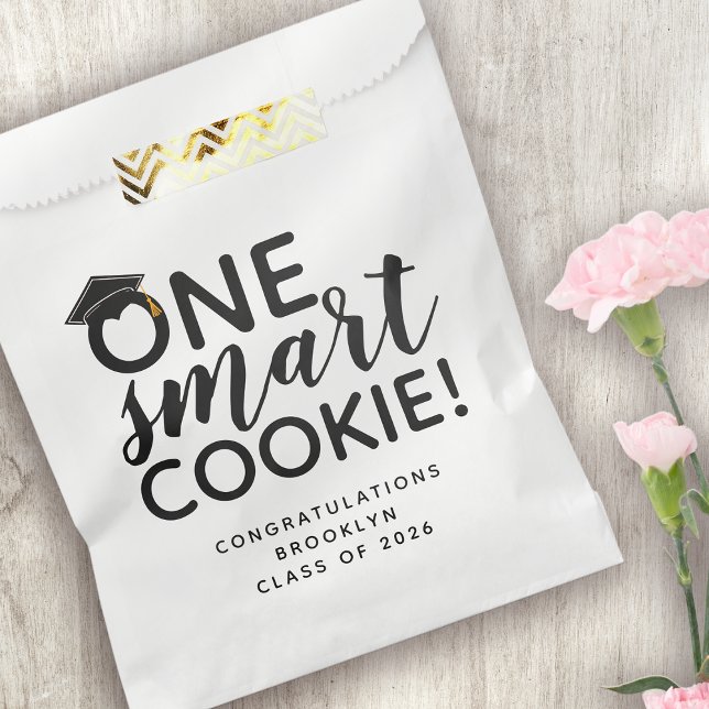 One Smart Cookie Graduation  Favour Bags (Creator Uploaded)