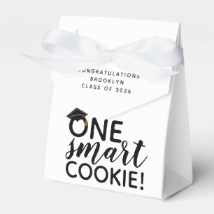 One Smart Cookie Graduation  Favour Box