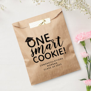 One Smart Cookie Graduation Kraft Favour Bags