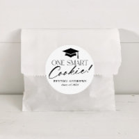 One Smart Cookie Graduation Label