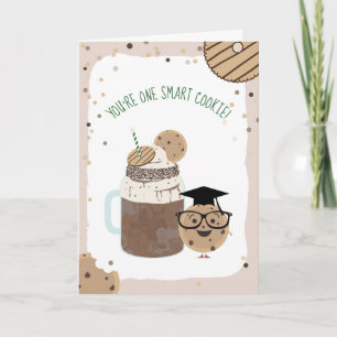 One Smart Cookie & Milkshake Classroom Valentine   Card