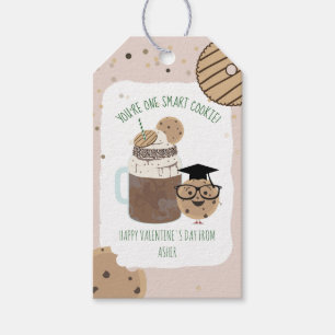 One Smart Cookie & Milkshake Classroom Valentine Gift Tags