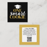 One Smart Cookie - Modern Graduation Gift QR Code
