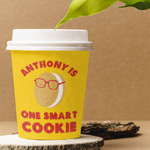 One Smart Cookie Personalised Graduation Party Paper Cups