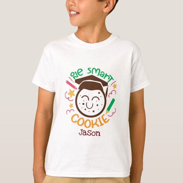 One Smart Cookie - School  T-Shirt (Front)