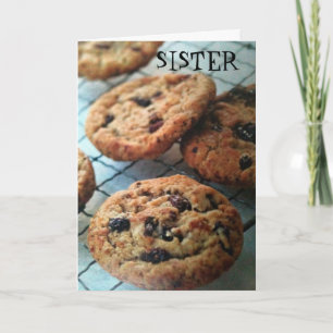 ONE SMART COOKIE SISTER-BIRTHDAY CARD