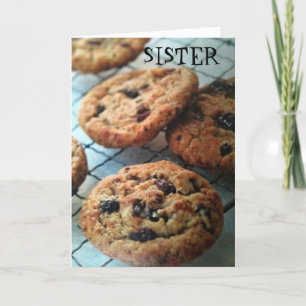 ONE SMART COOKIE SISTER-BIRTHDAY CARD