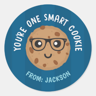 One Smart Cookie Valentine's Day Sticker