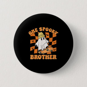 One Soky Brother Birthday Halloween Skateboarding  6 Cm Round Badge