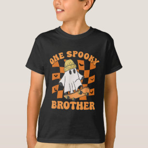 One Soky Brother Birthday Halloween Skateboarding T-Shirt