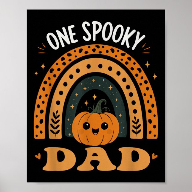 One Soky Dad Dad Matching Family Halloween Costume Poster (Front)