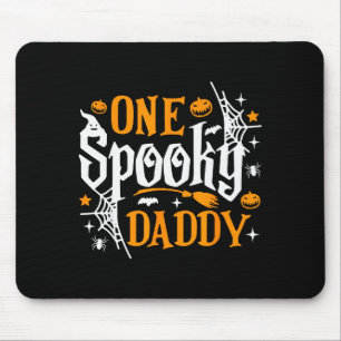 One Soky Daddy Funny Halloween Family Matching  Mouse Mat