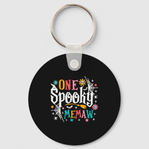 One Soky Memaw Shirt Funny Halloween Soky Grandma Key Ring
