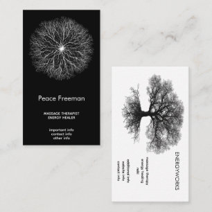 One Source Tree of Life Design Business Card