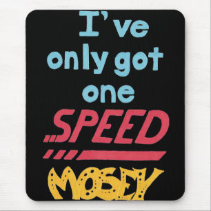 One Speed Mouse Mat