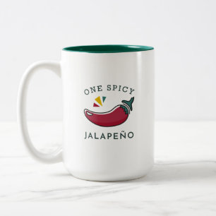 One Spicy Jalapeno Two-Tone Mug
