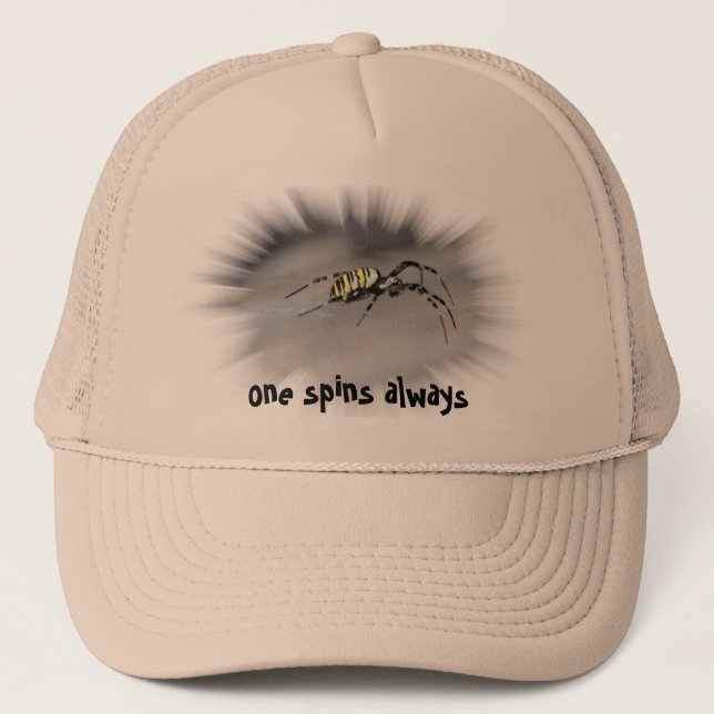 one spins always Mütze Trucker Hat (Front)