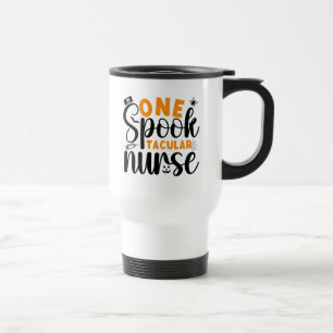 One spooktacular nurse spooky spider Halloween Travel Mug