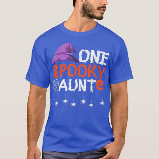 One Spooky Aunt Witch Halloween T-Shirt