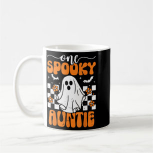 One Spooky Auntie Matching Family Halloween Coffee Mug