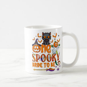 One Spooky Bride To Be Funny Halloween Bride To Be Coffee Mug
