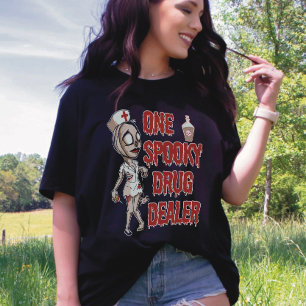 One spooky drug dealer funny halloween  T-Shirt
