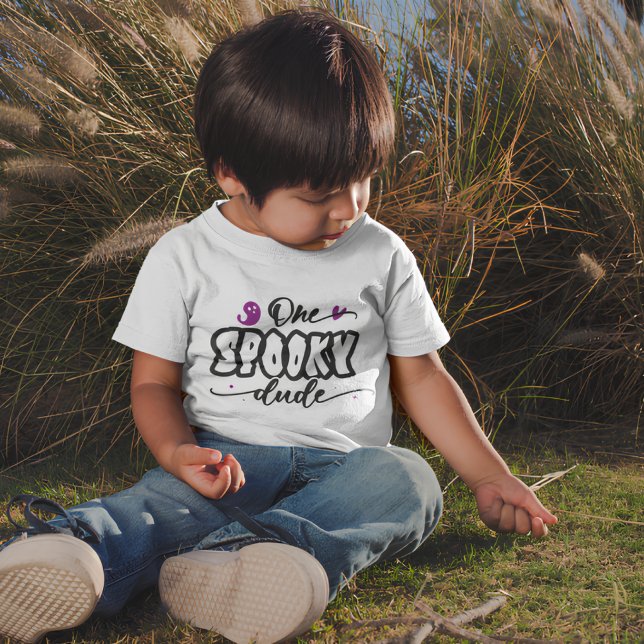 One spooky dude baby T-Shirt (Creator Uploaded)
