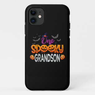 One Spooky Grandson Family Matching Halloween iPhone 11 Case