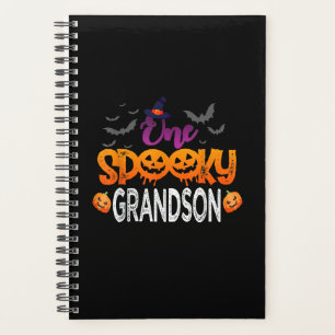 One Spooky Grandson Family Matching Halloween Planner