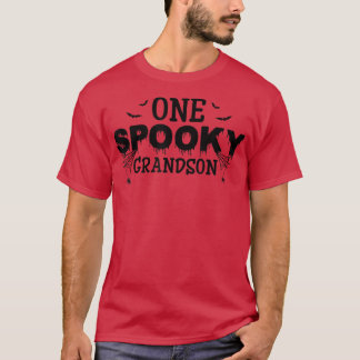 One Spooky Grandson Group Matching Family Hallowee T-Shirt