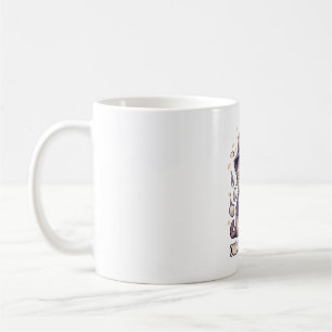 One Spooky Nurse Cat Halloween Design Coffee Mug