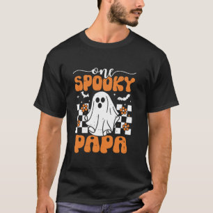 One Spooky Papa Matching Family Halloween Costumes T-Shirt
