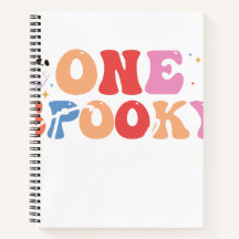 One Spooky Teacher Funny Halloween Notebook