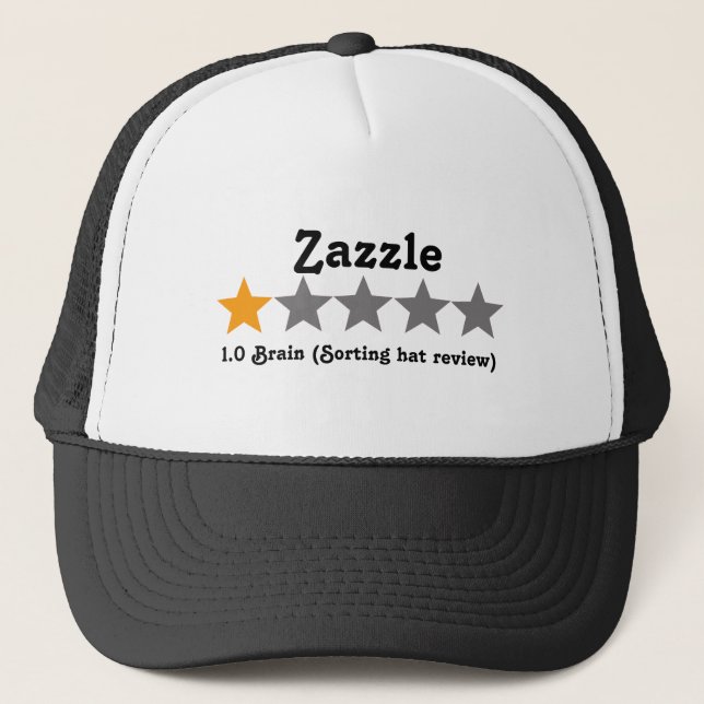 One star brain Sorting hat review (Front)