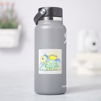 "One Step at a Time" Water Bottle Sticker