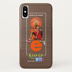 One Step Up for Win    iPhone X Case