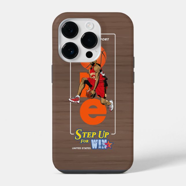 One Step Up for Win |  iPhone Case (Back)