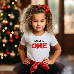 One Strawberry Baby 1st Birthday Strawberry Theme T-Shirt
