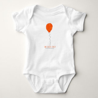 One Such Child - Red Balloon Baby Bodysuit