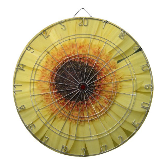 One Sunburst Flower Dartboard (Front)