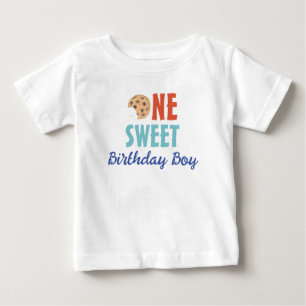 One Sweet Birthday Boy Cookie T-Shirt