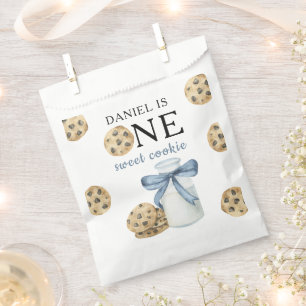 One Sweet Cookie and Milk First Birthday   Favour Bags