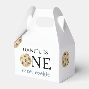 One Sweet Cookie and Milk First Birthday   Favour Box