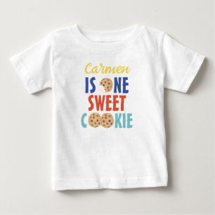 One Sweet Cookie First Birthday Boy T-Shirt